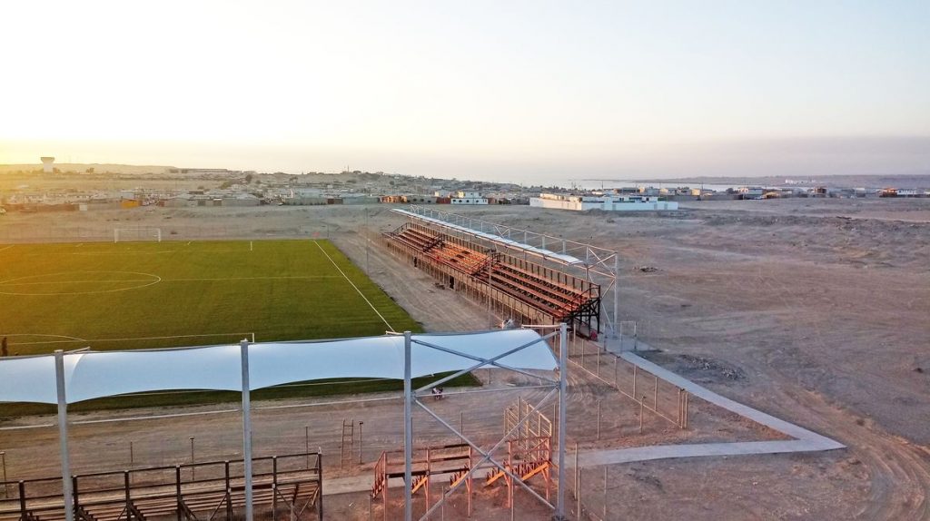 Gradería Complejo deportivo Dunas 02
