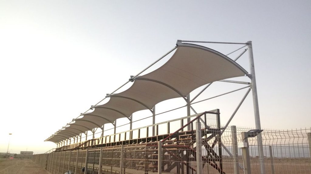 Gradería Complejo deportivo Dunas 03
