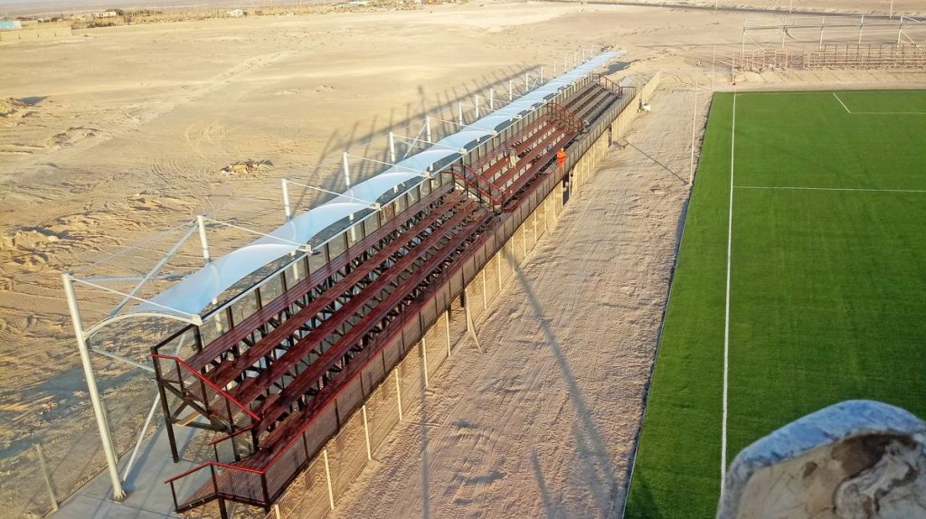 Gradería Complejo deportivo Dunas 04