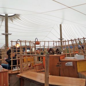 Tensoestructura Feria Artesanal Pucón