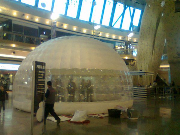 Estructura neumatica Domo Inflable 7m Mall Sport - Imagen 5