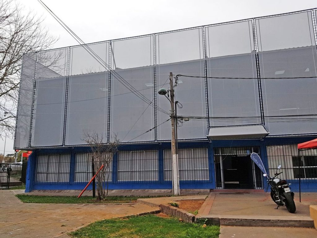 Fachada Textil Edificio de Seguridad 3