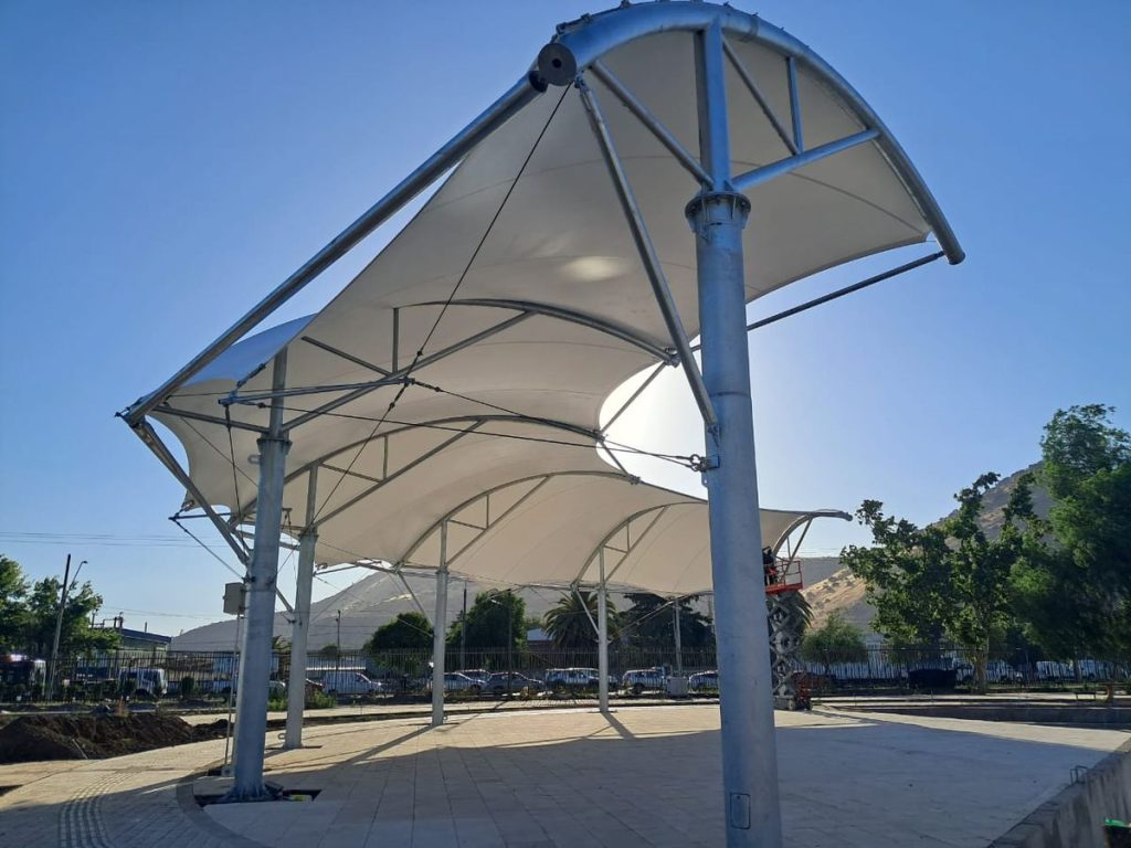 Tenso estructura para Espacios Urbanos Parque Las Américas
