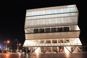 fachadas textiles arquitectonicas, Teatro Regional, BioBio