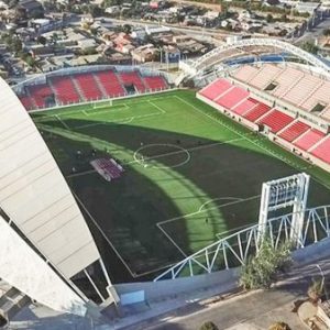 tensoestructuras y arquitectura textil, Estadio Nicolás Chahuán de La Calera